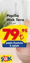 PAPİLLA WOK TAVA PAPİLLA WOK TAVA
